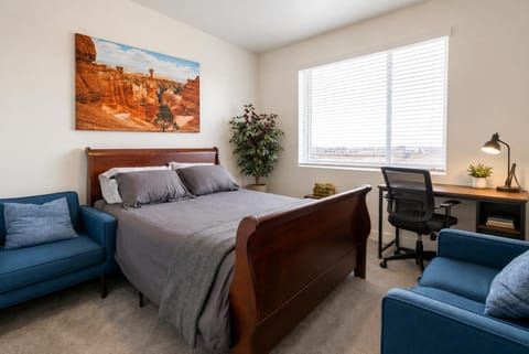 Bed, Bedroom