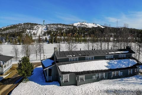 Property building, Day, Winter, Mountain view