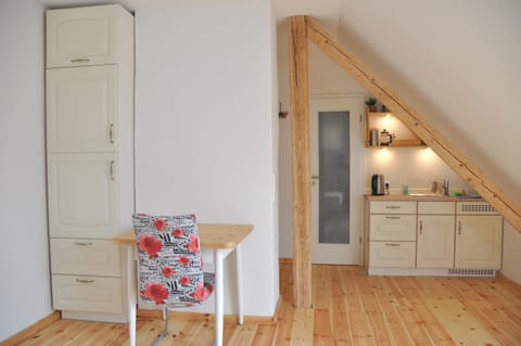 Kitchen or kitchenette, wardrobe
