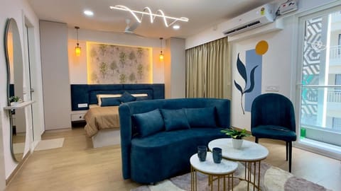 Living room, air conditioner