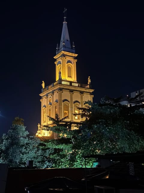 Nearby landmark, Night