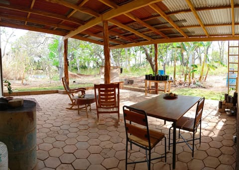 Patio, Garden, Living room, Seating area, Dining area, Garden view