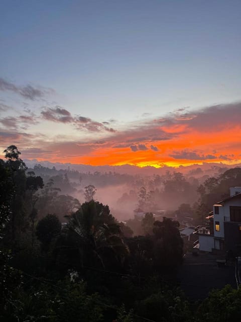 Natural landscape, View (from property/room), Balcony/Terrace, Sunset