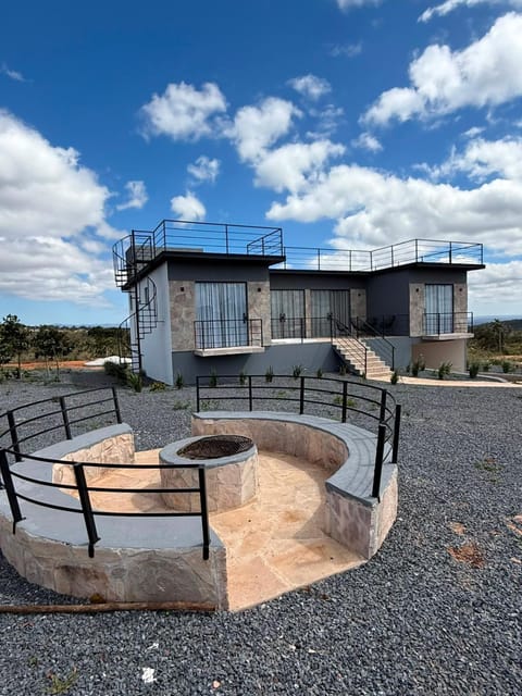 Property building, Patio, Natural landscape