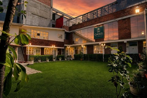 Property building, Facade/entrance, Garden view