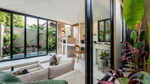 Garden, Living room, Garden view