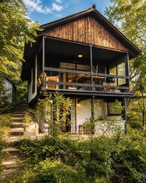 Property building, Natural landscape, Garden view