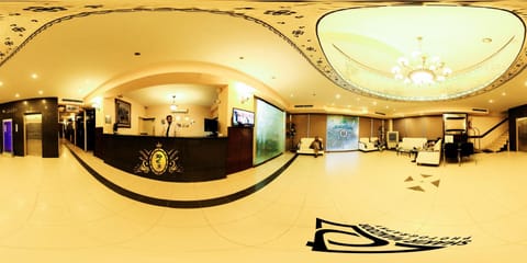 Staff, Communal lounge/ TV room, Facade/entrance, People, Property logo or sign, Bird's eye view, View (from property/room), Lobby or reception, Area and facilities
