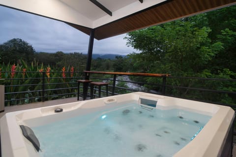 Natural landscape, Hot Tub, Mountain view