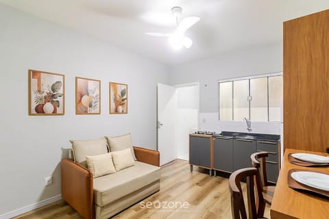 Bathroom, Kitchen or kitchenette, Living room, Dining area