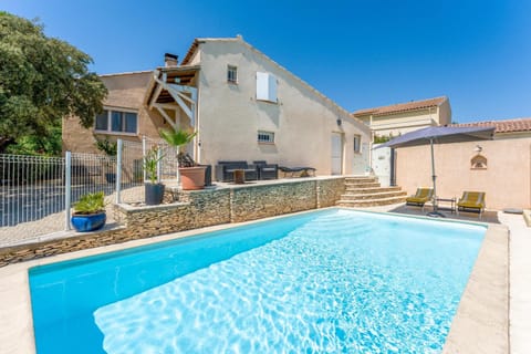 Property building, Living room, Swimming pool