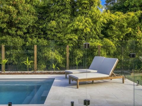 Natural landscape, Swimming pool, sunbed