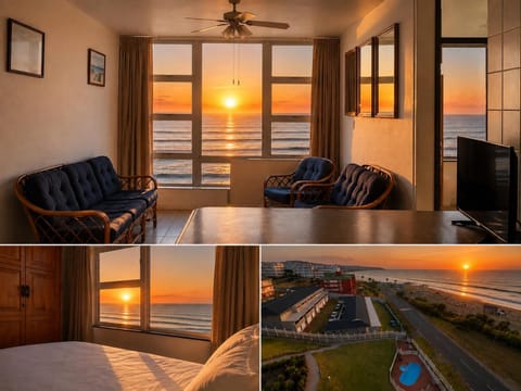 Communal lounge/ TV room, TV and multimedia, Living room, Bedroom, Sea view, Sunset