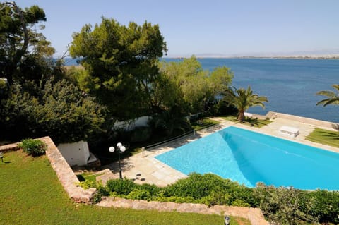 Natural landscape, Garden, Garden view, Pool view, Sea view, Swimming pool