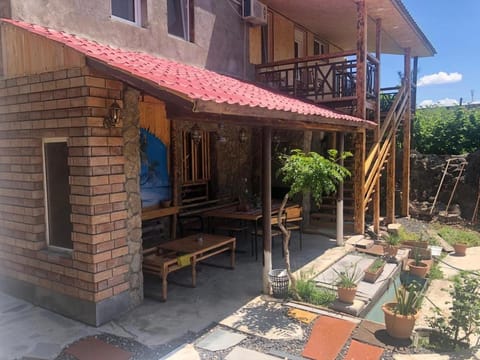 Property building, Patio, Garden, View (from property/room), Balcony/Terrace
