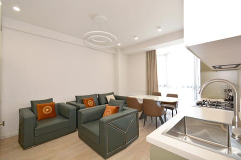 Living room, Seating area, Dining area