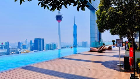 Day, Natural landscape, City view, Pool view, Swimming pool