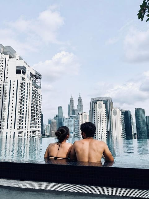 Property building, Day, People, Natural landscape, City view, Pool view, Swimming pool