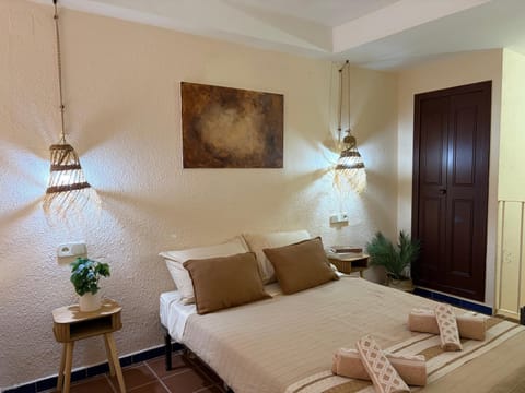 Bed, Photo of the whole room, Bedroom, towels, wardrobe