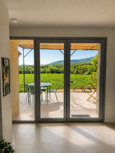 Patio, Day, Natural landscape, View (from property/room), Dining area, Mountain view