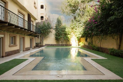 Property building, Garden, Swimming pool
