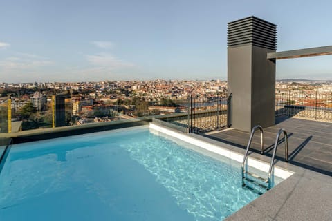 View (from property/room), Balcony/Terrace, City view, Pool view, Swimming pool, Swimming pool