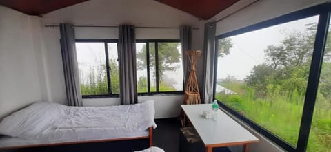 Bed, Natural landscape, Bedroom