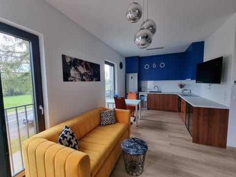 Kitchen or kitchenette, Living room