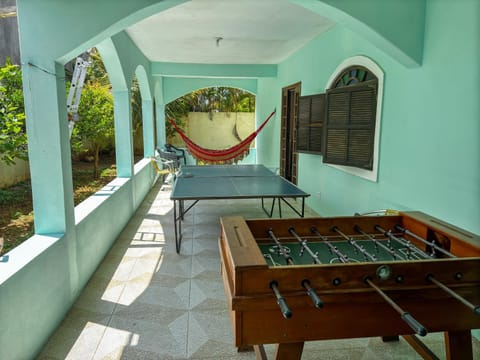 Patio, Table tennis, Dining area