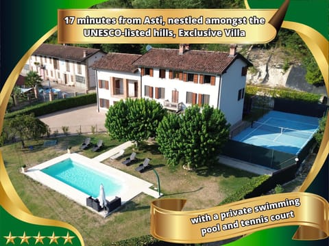Property building, Text overlay, Pool view, Swimming pool