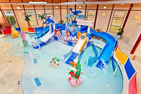 Children play ground, Aqua park, Kids's club, children