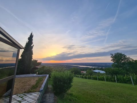 Natural landscape, River view, Sunset
