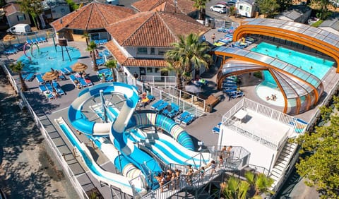 Natural landscape, Aqua park, Swimming pool