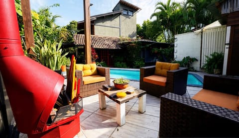 Garden, Swimming pool, sunbed