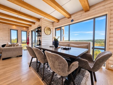 Natural landscape, Living room, Seating area, Dining area