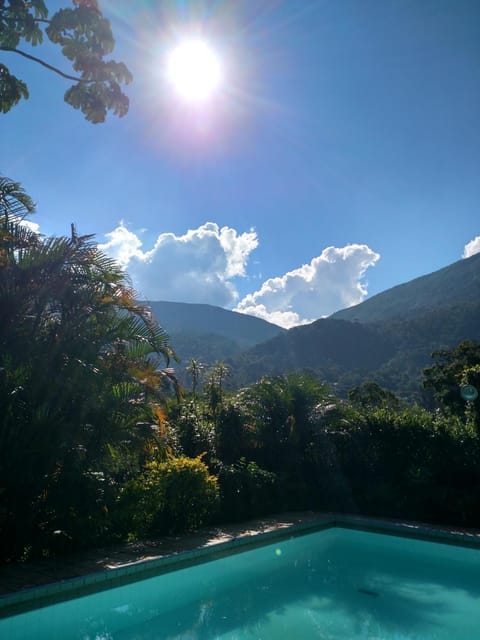 Summer, Mountain view, Pool view, Swimming pool