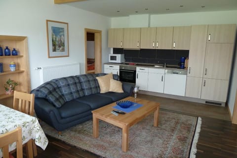 Kitchen or kitchenette, Living room, Seating area