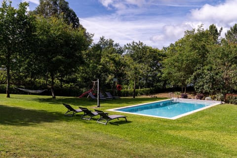 Property building, Living room, Swimming pool