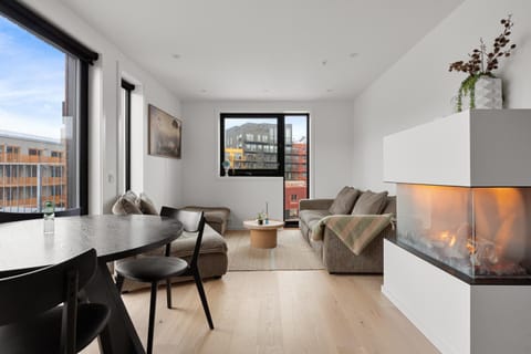Living room, Seating area, Dining area