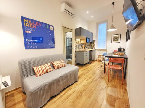 Living room, air conditioner