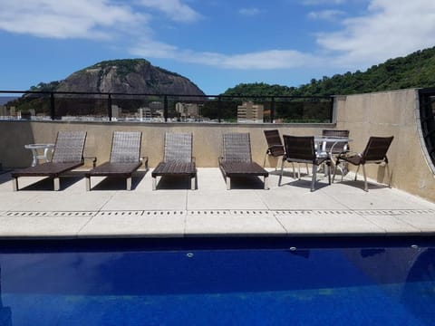 People, Balcony/Terrace, Mountain view, Swimming pool, Swimming pool