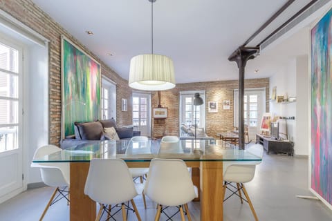 Living room, Dining area, Dinner