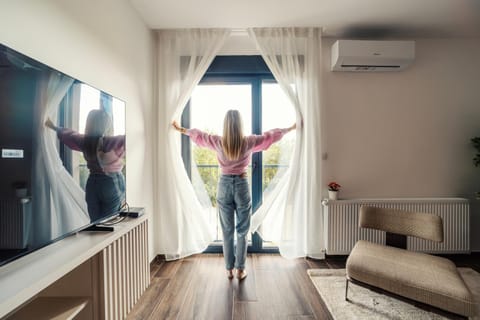 People, TV and multimedia, View (from property/room), air conditioner