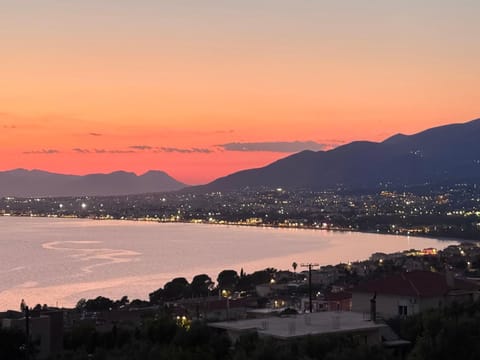 City view, Sea view, Sunset