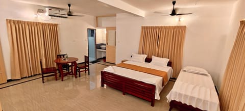 Photo of the whole room, Bedroom, air conditioner