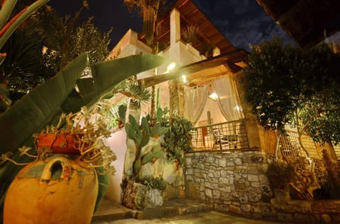 Property building, Night, Garden, View (from property/room)