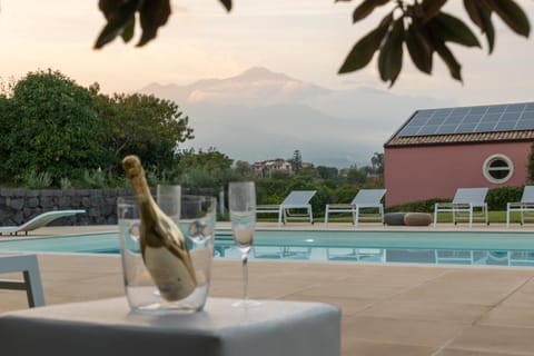 Pool view, sunbed