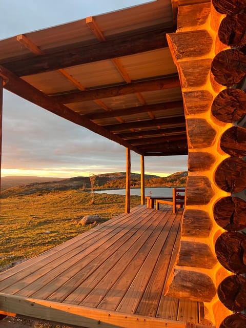 Natural landscape, Balcony/Terrace, Sunset