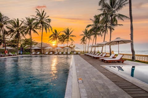 Sea view, Swimming pool, Sunset