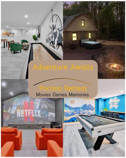 Communal lounge/ TV room, Game Room, Hot Tub, Evening entertainment